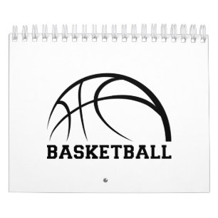 Calendario Diseño de bolas de baloncesto