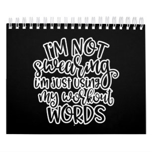 Calendario Diseño de entrenamiento de gimnasio que no estoy j