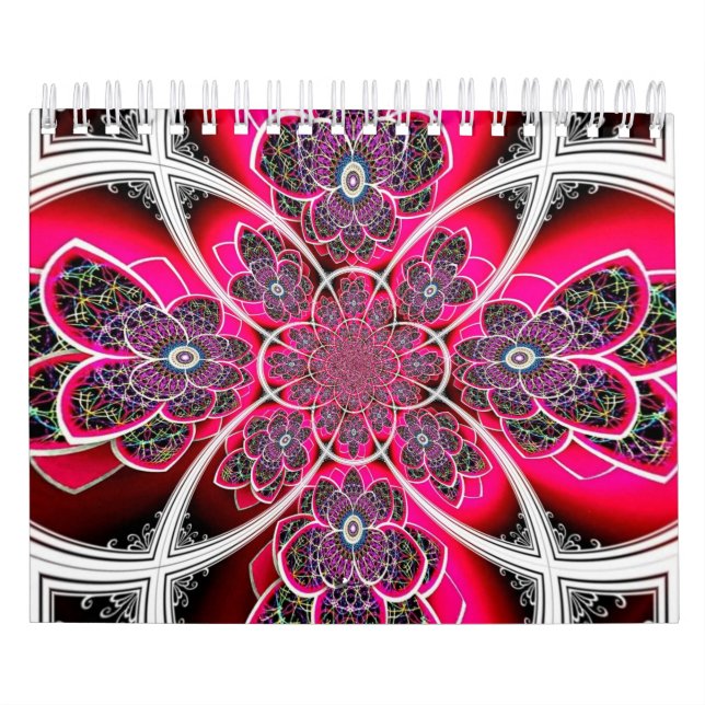 Calendario diseño de mandala (Tapa)
