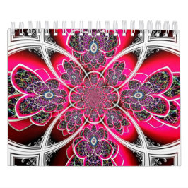 Calendario diseño de mandala