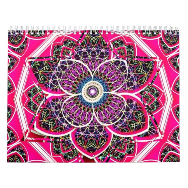 Calendario Diseño de Mandala (Tapa)