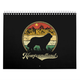 Calendario Diseño de Terranova | regalo gracioso para el aman