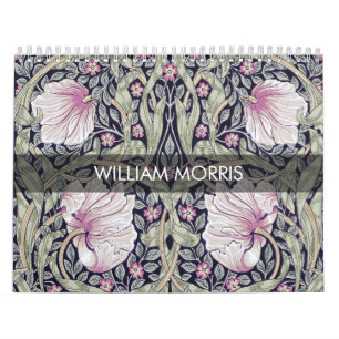 Calendario Diseño floral de William Morris