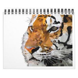 Calendario Diseño Tigre
