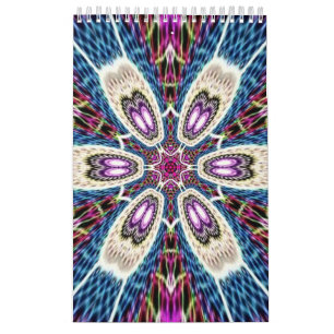 Calendario diseño único de Mandala