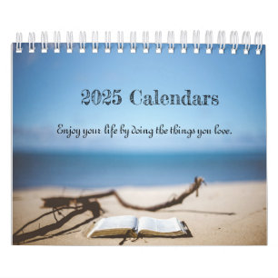 Calendario Disfruta tu vida haciendo las cosas que amas.2025