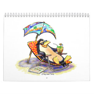 Calendario Diversión del pingüino