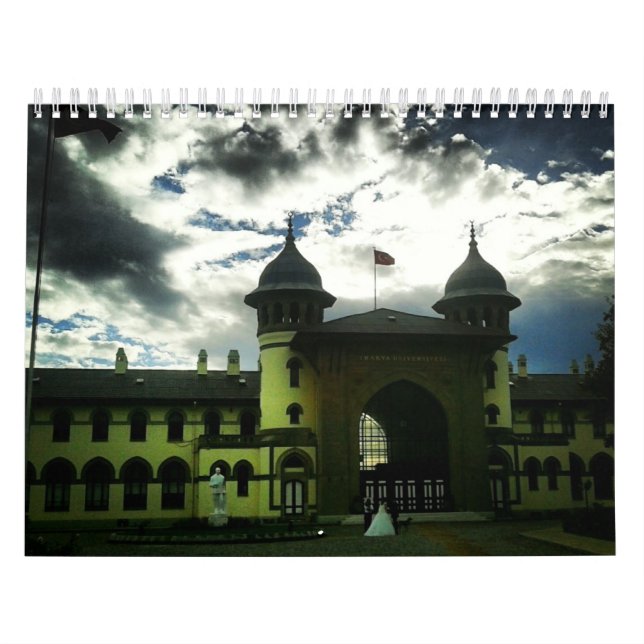 Calendario Diversos lugares en Balcans. (Tapa)