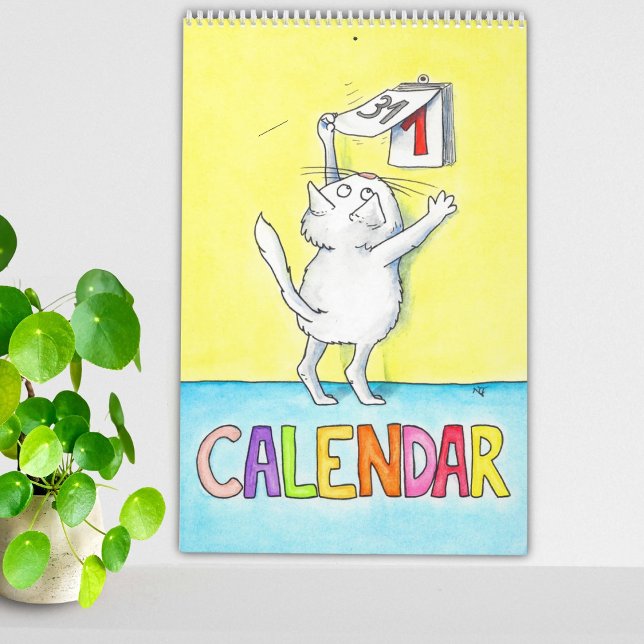 Calendario Divertido de Gatos  (Subido por el creador)