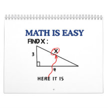 Calendario Divertido de Matemáticas Fáciles Encuen