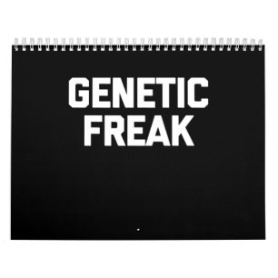 Calendario Divertido discurso de Freak T-Shirt genético