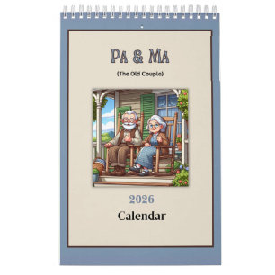 Calendario divertido Pa & Ma (La Gente Mayor) 2026