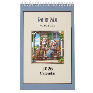 Calendario Divertido Pa & Ma (La Gente Mayor) 2026