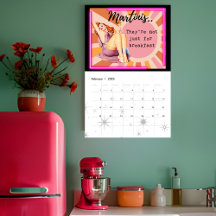 Calendario Divertido Para Ella Regalo Mejor Amiga 