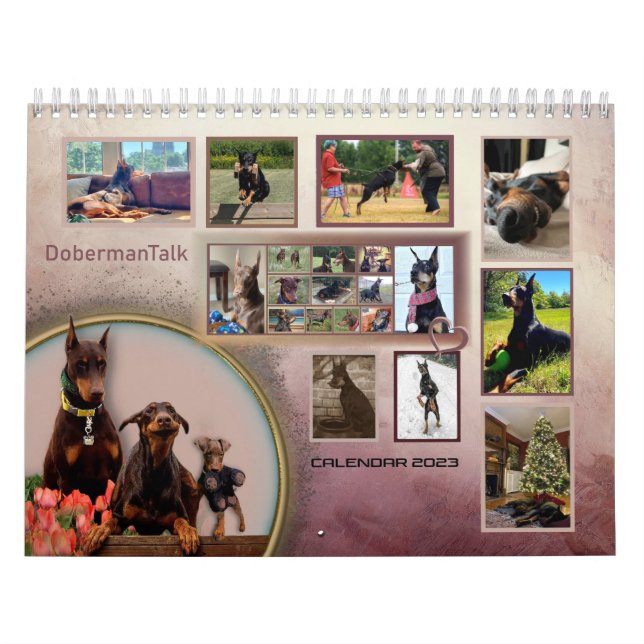 Calendario Dobermantalk 2023 (Tapa)