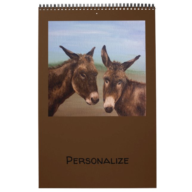 Calendario doble de burro (Tapa)