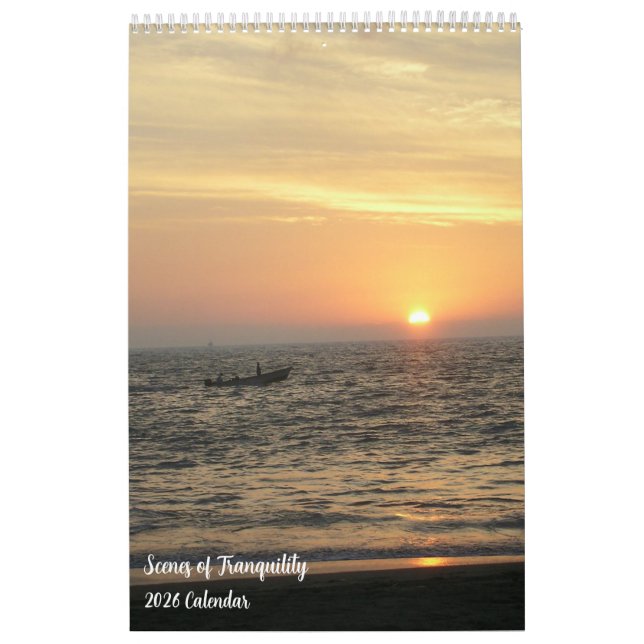 Calendario Doce Meses junto al Mar (Tapa)