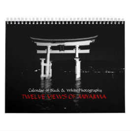 Calendario Doce vistas de Miyajima