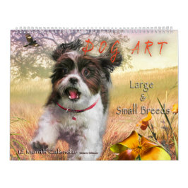 Calendario DOG ART CALENDAR #1 Large & Small Breeds