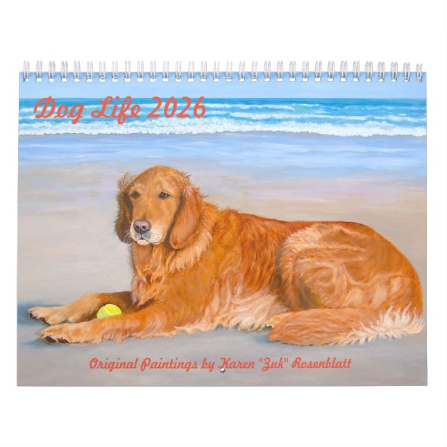 Calendario Dog Life! - 2026 Calendar (Tapa)