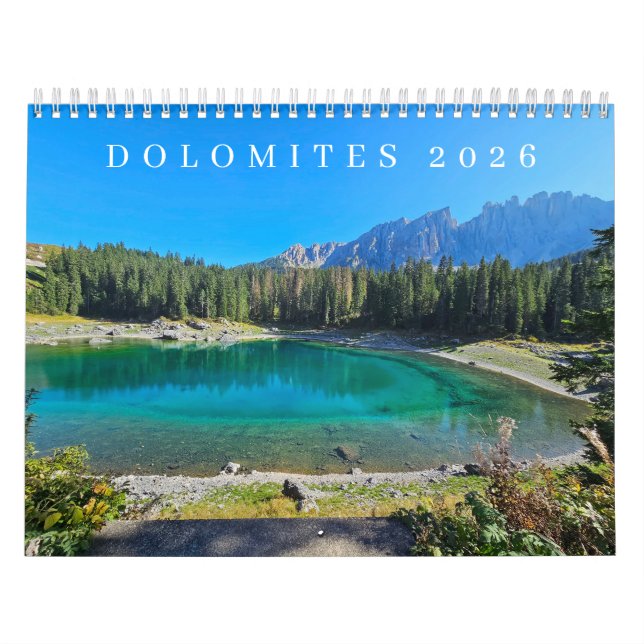 Calendario Dolomitas 2026 (Tapa)