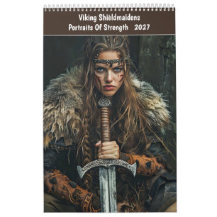 Calendario Doncellas Escudo Vikingas – Retratos de Fuerza