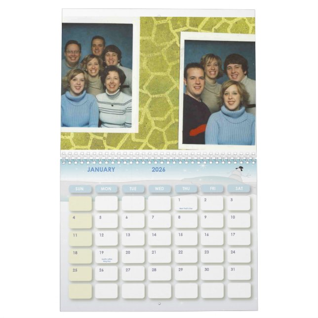 CALENDARIO DONDE AMAMOS ES HOGAR, EL HOGAR DE QUE LOS PIES (Jan 2026)