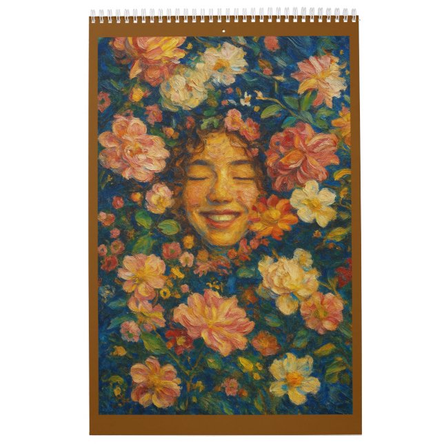 Calendario Donde las flores la conocen (Tapa)