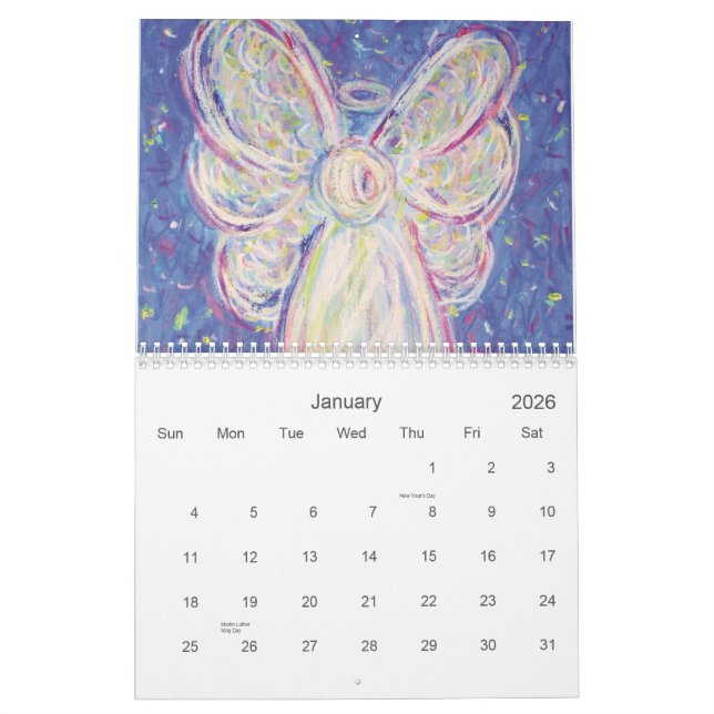 Calendario DonnaBellas Angels Calendar (Jan 2026)
