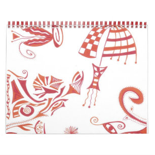 Calendario Doodle Enero 2012-Diciembre 2012