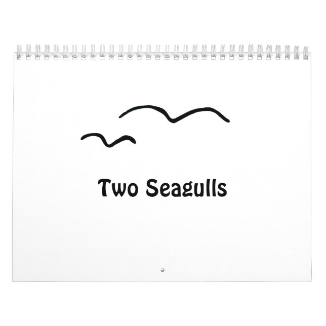 Calendario Dos gaviotas (Tapa)