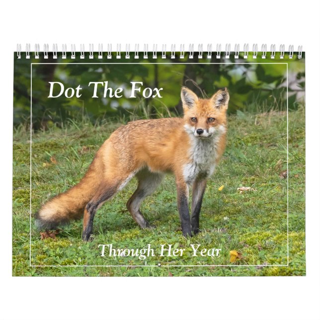 Calendario Dot The Fox (Tapa)