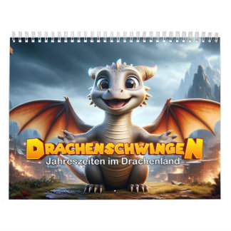 Calendario Drachenschwingen: Jahreszeiten im Drachenland