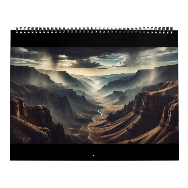 Calendario Dragones, Griffins, Vampiros y zonas desoladas... (Tapa)