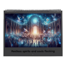 Calendario Dragones y paisajes desolados