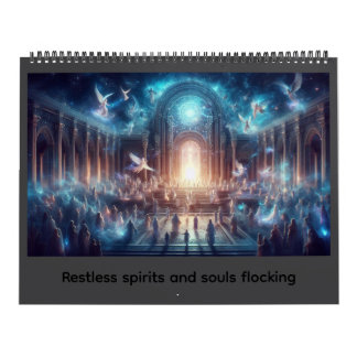 Calendario Dragones y paisajes desolados