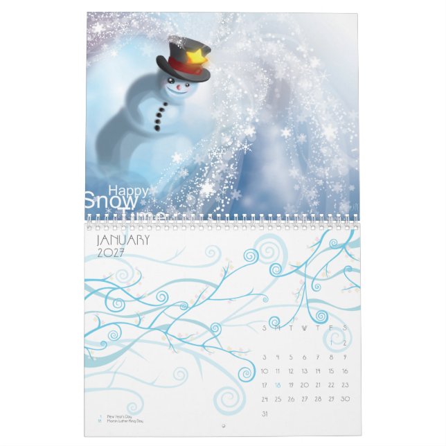 Calendario Dreamland (Jan 2027)