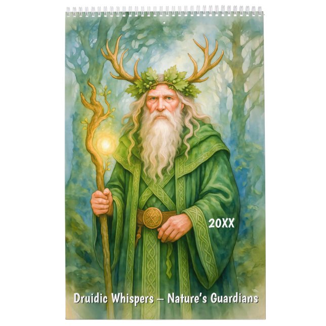 Calendario Druidic Whispers – Nature’s Guardians (Tapa)