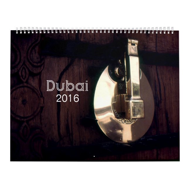 Calendario Dubai 2016 (Tapa)