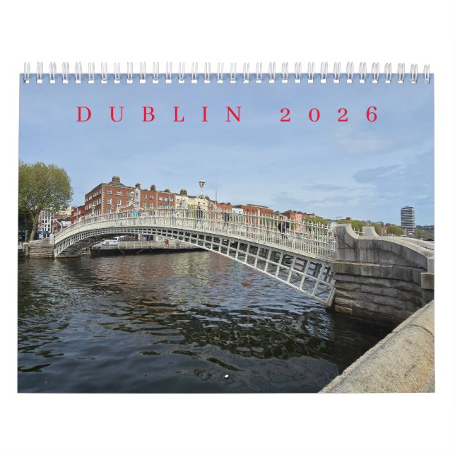 Calendario Dublin 2026 calendar (Tapa)