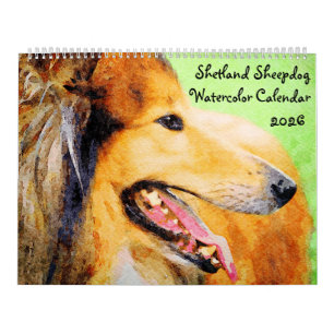 Calendario Dueño de Mama de Pastor de Shetland 2026