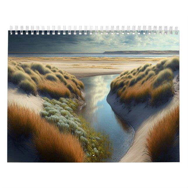 Calendario Dunas costeras neerlandesas (Tapa)