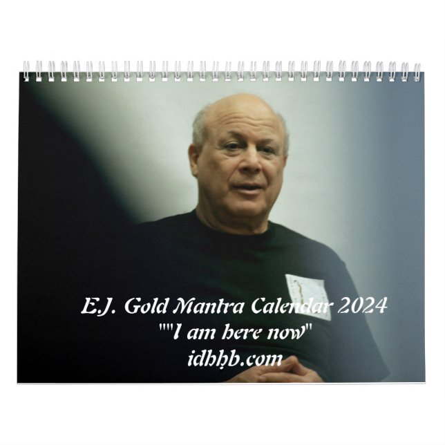 Calendario E.J. Gold Mantra Calendar 2024 (Tapa)