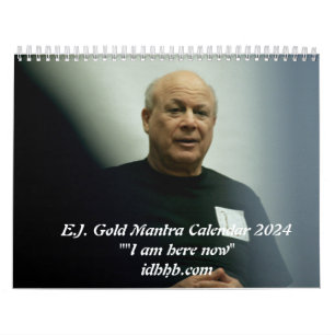 Calendario E.J. Gold Mantra Calendar 2024