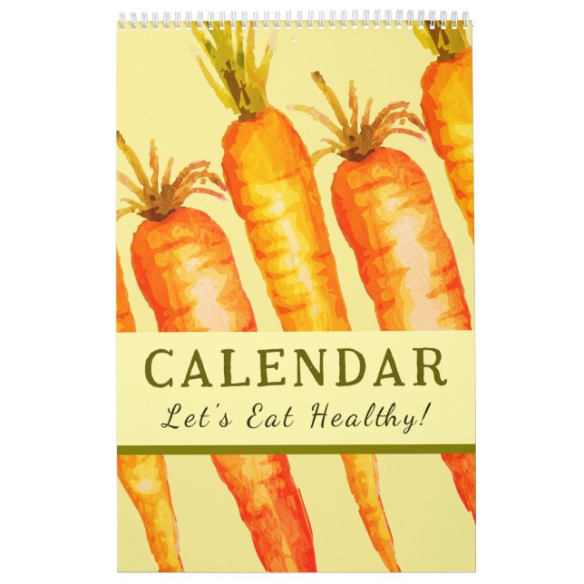 Calendario Eat Healthy Wall Art 2026 Motivational (Tapa)