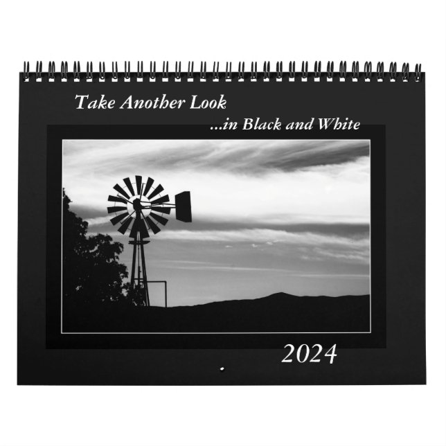 Calendario Echa Otra Mirada...en blanco y negro (Tapa)