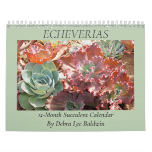 Calendario Echeverias: Sucultores de Debra Lee Baldwin