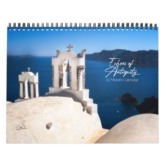 Calendario Echoes of Antiquity 12-Month Calendar (Tapa)