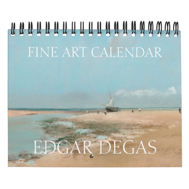 CALENDARIO EDGAR DEGAS BELLA ARTES CALENDAR (Tapa)