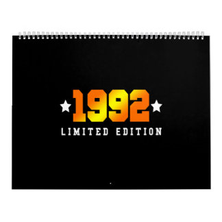 Calendario Edición limitada de 1992